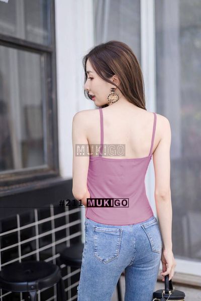 Spaghetti Crop Top - No.211 - Khapi