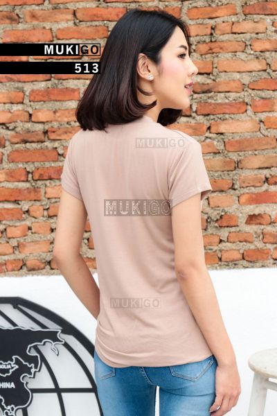 High O Neck Tee - No.513