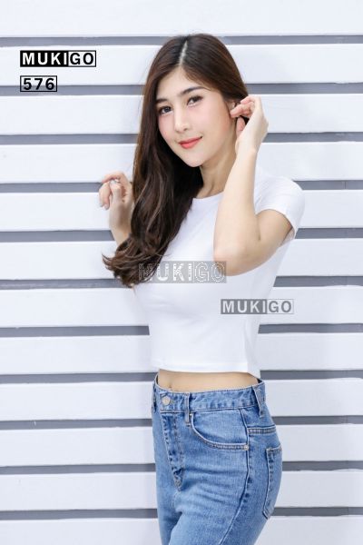 O Crop Tee - No.576