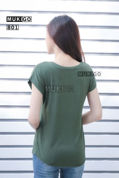 O Bat Wing Oversized Tee - No.801