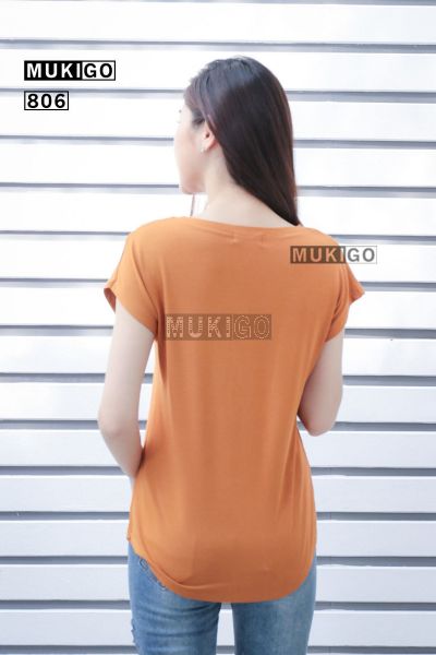 V Bat Wing Oversized Tee - No.806