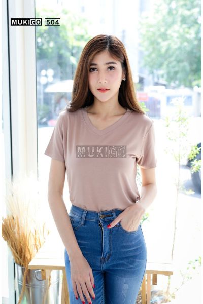 Basic V Tee - No.504