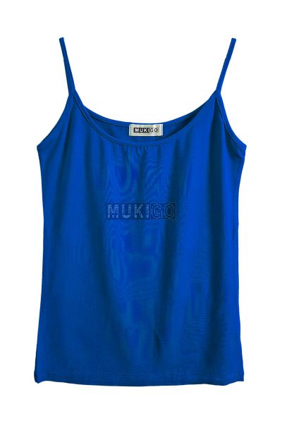 Spaghetti Top - Blue