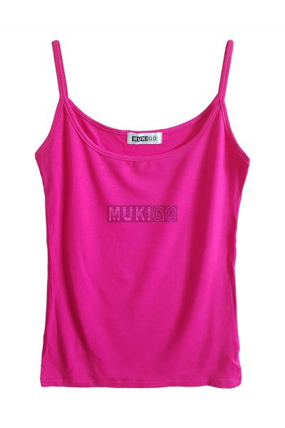 Spaghetti Top - Hot Pink (Magenta)
