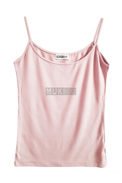 Spaghetti Top - Nude (Light Pink Vintage)