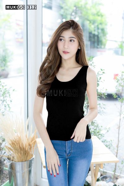 Double UV Tank Top-Black-006