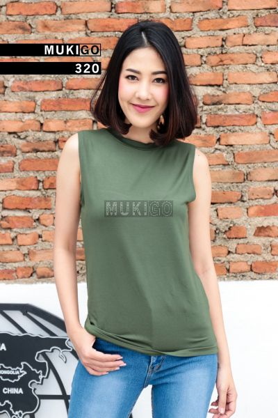 High O Neck Sleeveless - No.320